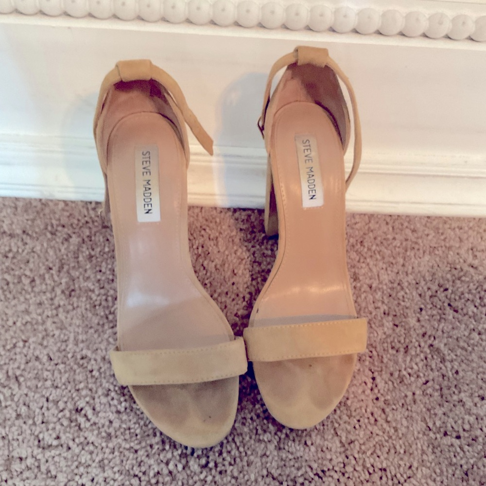 Steve Madden Ankle Strap Block Sandal